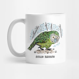 Hello Kakapo Mug